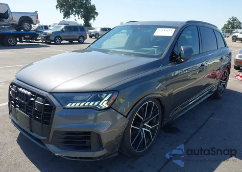 2021 Audi Q7 Prestige 55 Tfsi Quattro Tiptronic из США, поврежденный, VIN WA1VXAF77MD035798